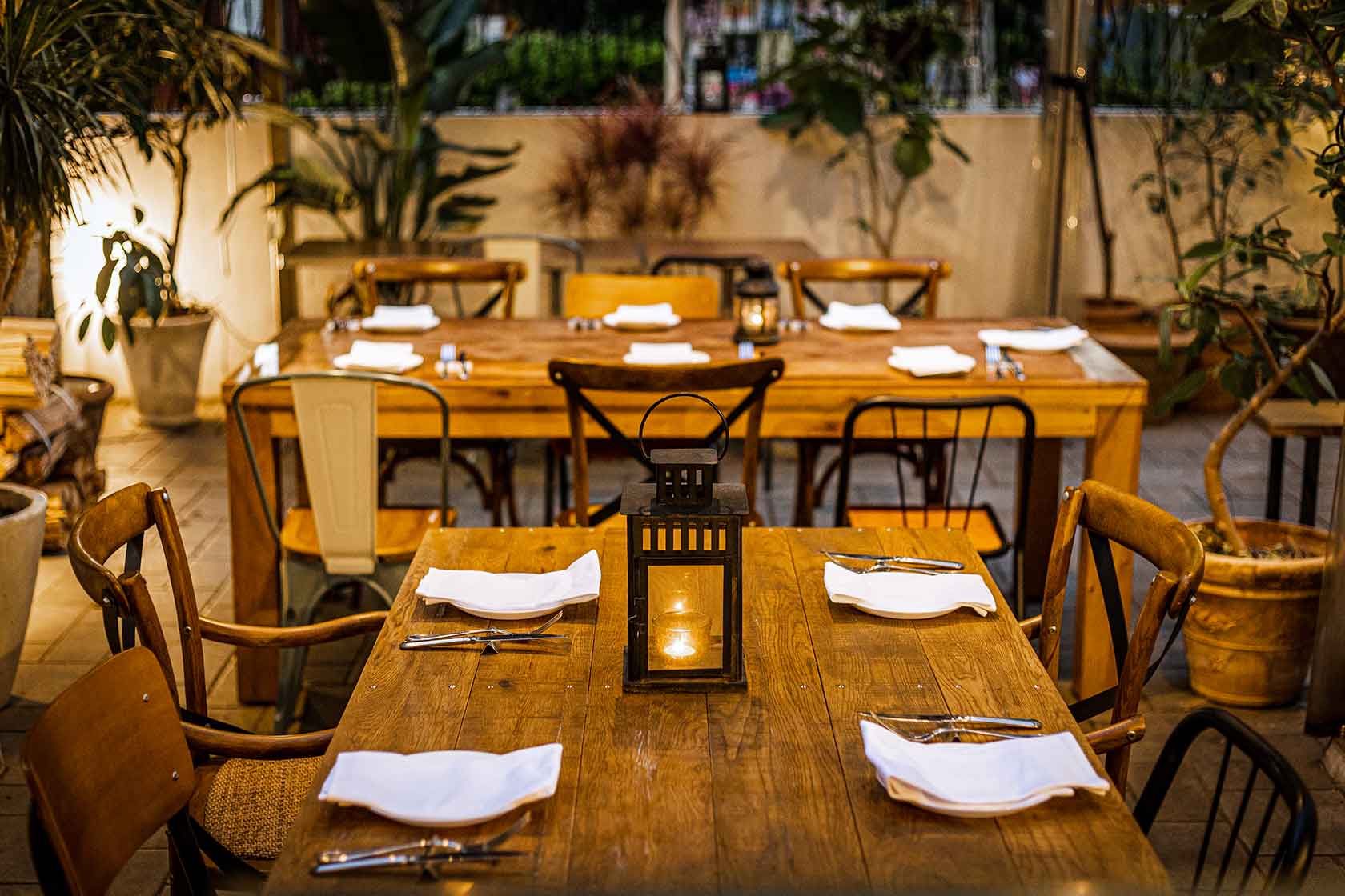 テラス　es classic【エス クラシコ】店内 恵比寿のピッツェリア | イタリア料理