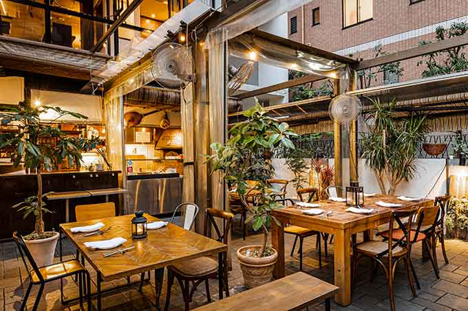 テラス | es classic【エス クラシコ】恵比寿のイタリア料理